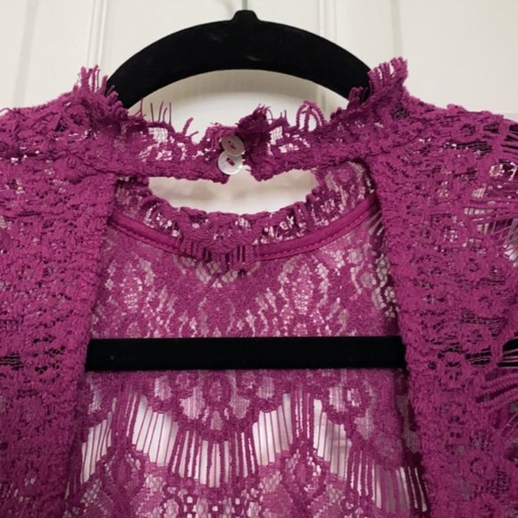 NWT Free People Intimately Backless Lace Dress XS - Picture 8 of 9